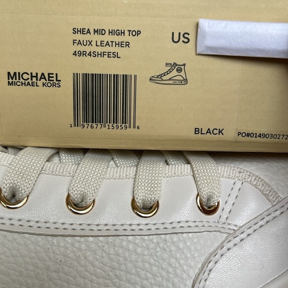 MICHAEL KORS SHEA MID HIGH TOP
FAUX LEATHER
49R4SHFE5L
BLACK
Fashion sneakers - Picture 9 of 16